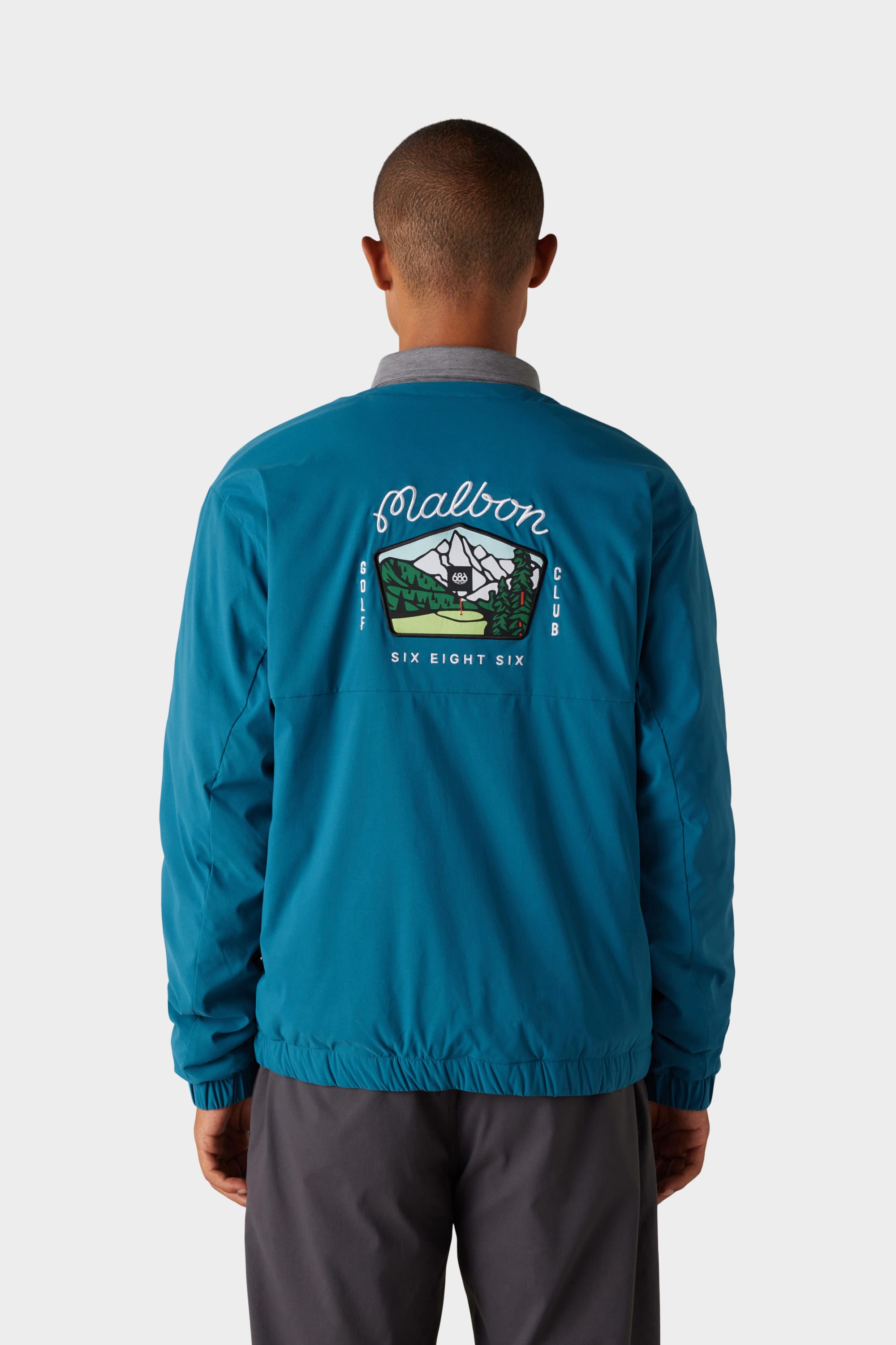 686 x Malbon Men's PrimaLoft drirelease® Merino-Lined Pullover