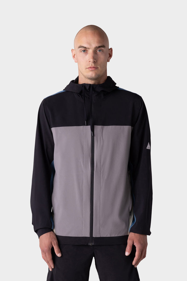 686 Men's ATP Stretch Wind Jacket — BLACK / BLUE