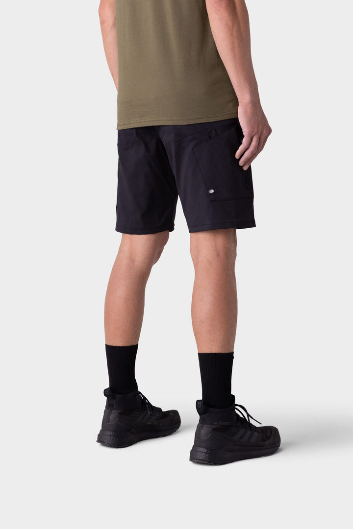 686 Men's Anything Hybrid Cargo Short — BLACK (vista 2)