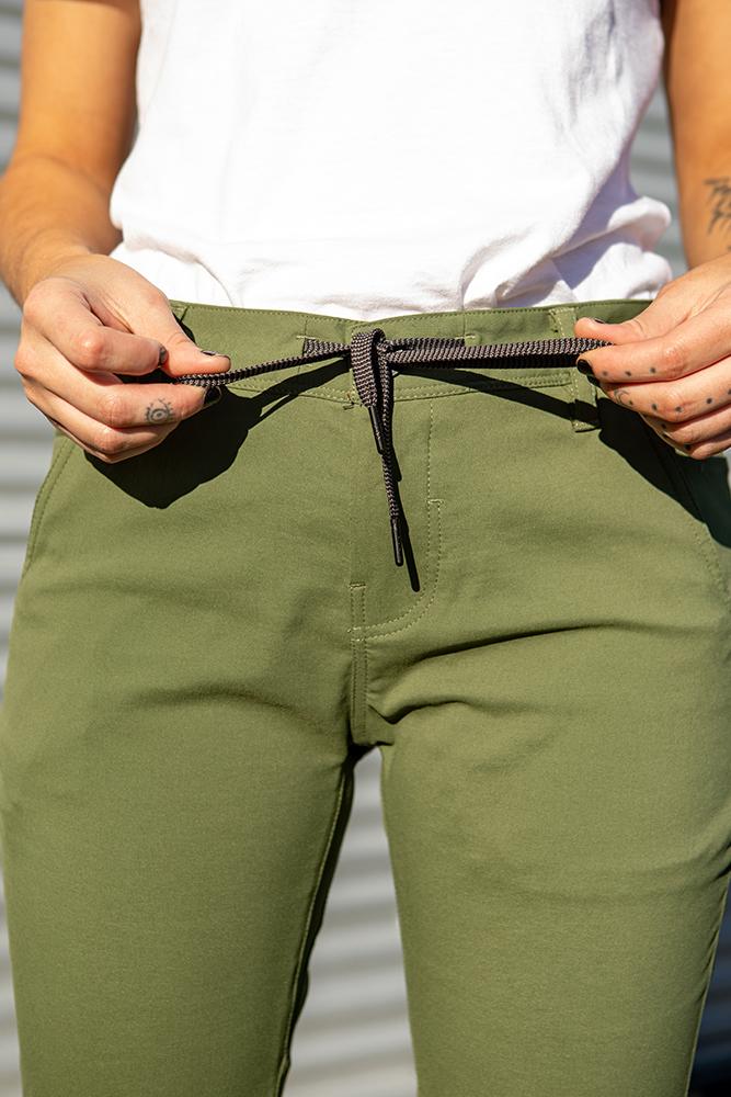 Test The Limit Distressed Pant - Olive